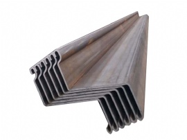 Z-shaped steel sheet piles