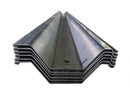 Omega type sheet pile