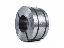 Stainless steel sheckered coil